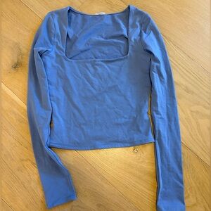 Garage Square neck Long Sleeve Women's Top